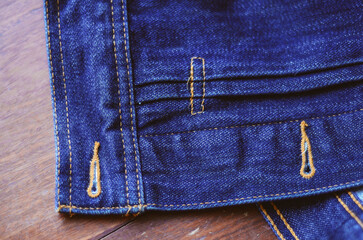 raw denim texture