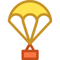 Wall Mural - Hot Air Balloon Vector Icon