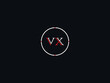 Colorful VX xv v x Alphabet Letter Logo Icon Vector For Wedding Plan or Program