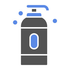 Poster - Soap Bottle Icon Style