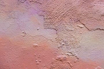 Wall Mural - Abstract grunge texture background, soft tone peach and pink color of the year 2024 .