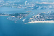 © gerckens.photo - panorama flight over the baltic sea and island ruegen germany