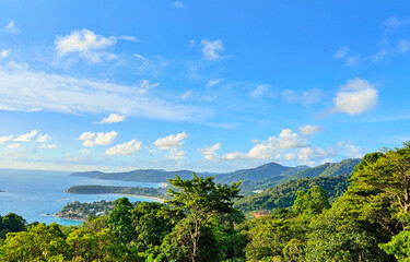 Sunny afternoon. wonderful springtime landscape in mountains. grassy field and rolling hills. rural scenery