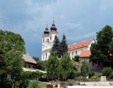 Benedictine Abbey In Tihany, Hungary.