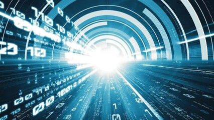 Software development, application programming code and tacit computer coding . Concept of smart digital transformation and technology disruption that changes global trends in new information era .