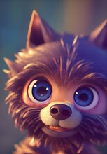 Scary Werewolf In An Adorable Children's CGI Style