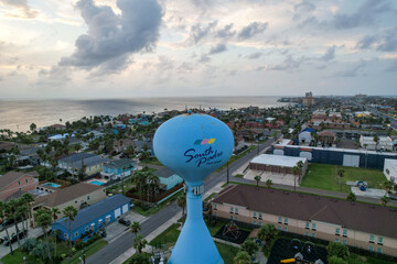 Wall Mural - South Padre Island Water Tower. Texas. 7