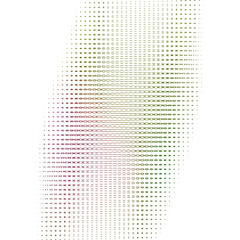 Canvas Print - Abstract transparent glitch art texture element.