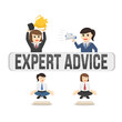 © Zyram Graphic - business woman secretary expert advice design character on white background