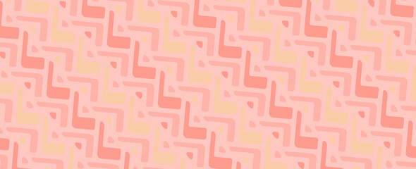 Canvas Print - african seamless geometric pattern background