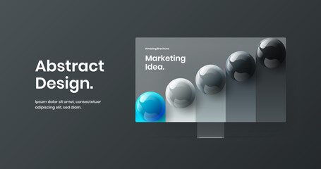 Colorful landing page vector design template. Vivid computer monitor mockup site concept.