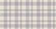 © theeve - Beige grey simple light pastel plaid texture flannel background vector illustration.