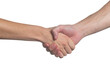 © clsdesign - Isolated handshake between a man and a woman