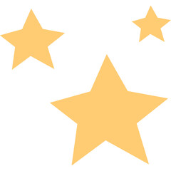 Wall Mural - sparkle star shiny decoration clipart