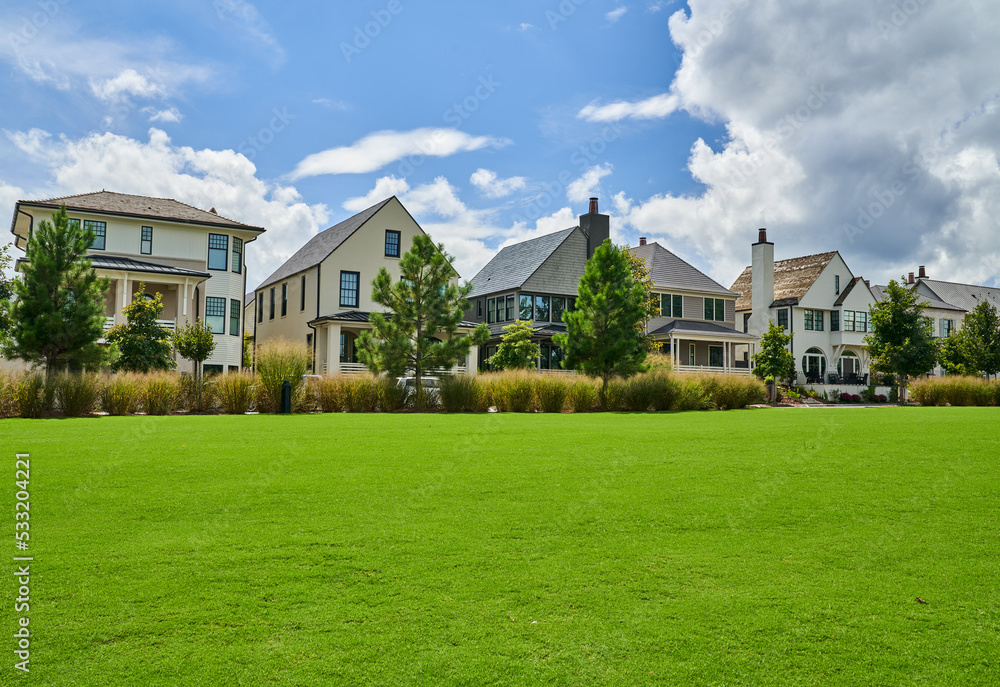 house in the park, garden park, Town at trilith studios residential homes