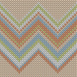 Handicraft zig zal lines knit texture geometric