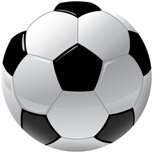 Football Ball Stock 