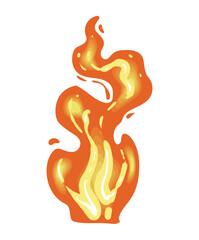 Sticker - fire flame burn