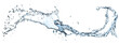 Leinwanddruck Bild - splash isolated on white background