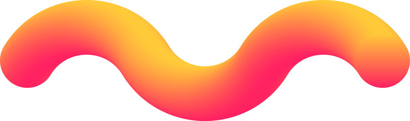 Poster - Abstract dynamic style fluid lines for design elements