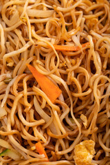 Poster - Noodles with verious vegetables and egg macro