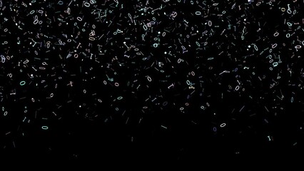 Binary Code Rain