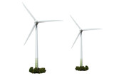 Fototapeta Na ścianę - Windmühle für elektrische Energie zur Stromerzeugung