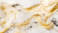 Een Marmeren Patroon Texture White Gold Decoration Texture