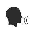 © StudioGraphic - Sound coming from a person. Vector illustration