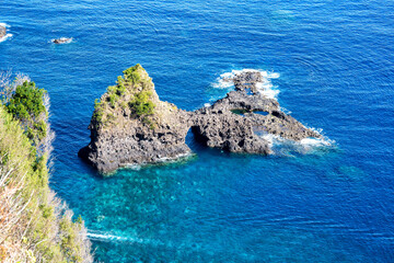 Canvas Print - Miradouro do Veu da Noiva in Madeira Island, Portugal