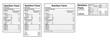 Nutrition Facts label design template vector set