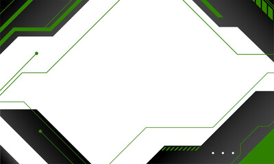 Wall Mural - futuristic gaming overlay for design element copy space. modern shape for ornament live streaming hu