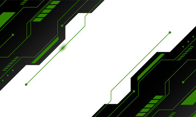 Wall Mural - futuristic gaming overlay for design element copy space. modern shape for ornament live streaming hu