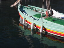 Colourful Fishing Boats In Collioure