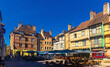 © JackF - Half-timbered houses in an old European city Chalon-sur-saone. France