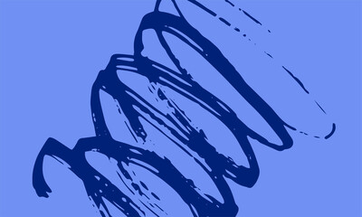 Leinwandbilder - Abstract trendy in brush stroke for copy space background design. retro wallpaper for poster template, flyer and banner
