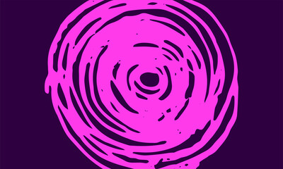 Leinwandbilder - Abstract trendy in brush stroke for copy space background design. retro wallpaper for poster template, flyer and banner