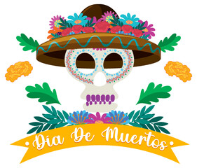 Poster - Day of the Dead logo design