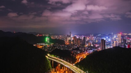 Poster - view of the city