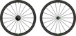 illustration, bicycle wheels, road rims