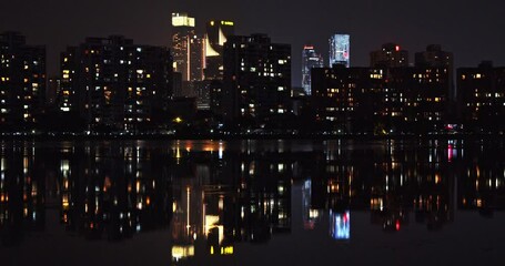 Poster - city at night