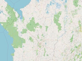  Antioquia, Colombia. OSM. No legend