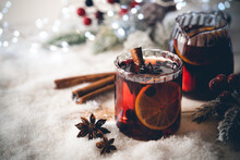 Glass Of Mulled Wine