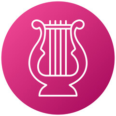 Poster - Lyre Icon Style