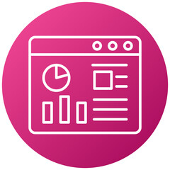 Poster - Website Dashboard Icon Style