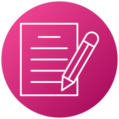 Sticker - Notes Icon Style