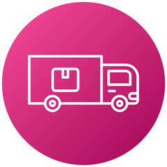 Sticker - Domestic Shipping Icon Style