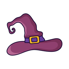 Sticker - witch hat icon