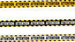 under construction attention design three colors