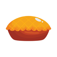 Poster - apple pie icon